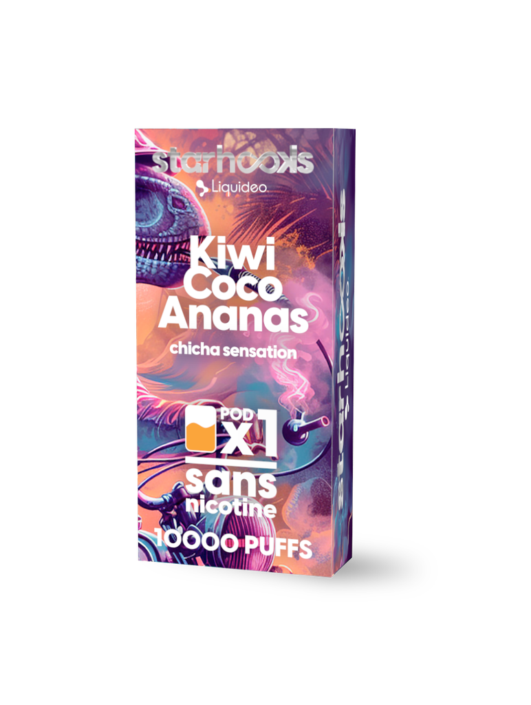 Starhooks Chicha - 1 pod Kiwi Coco Ananas xUnité