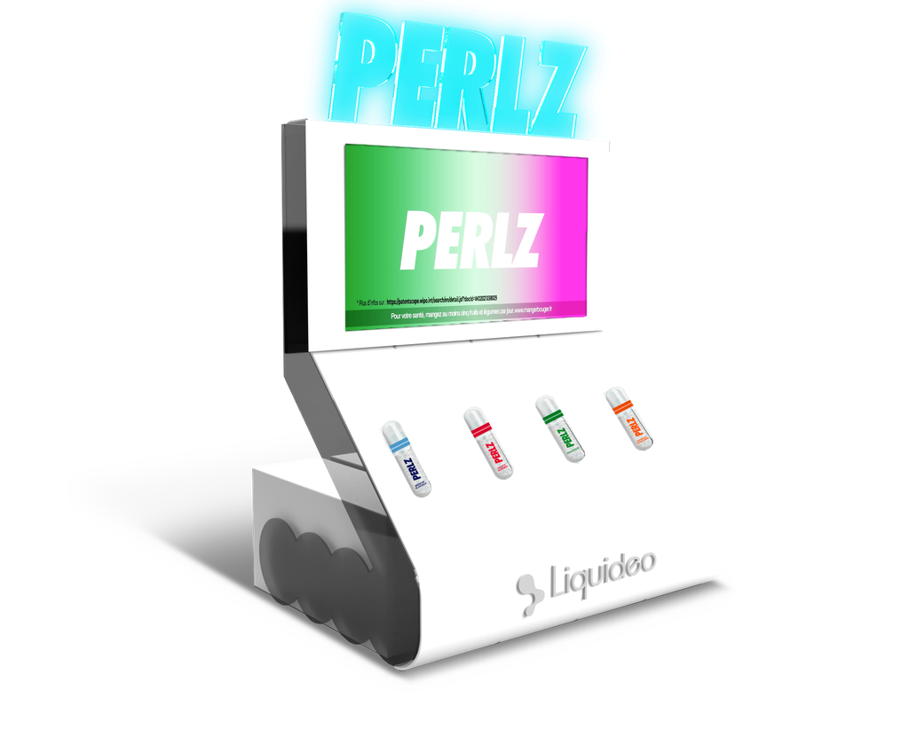 Pack d'implantation Perlz (2 boîtes x4 saveurs + Display digital)