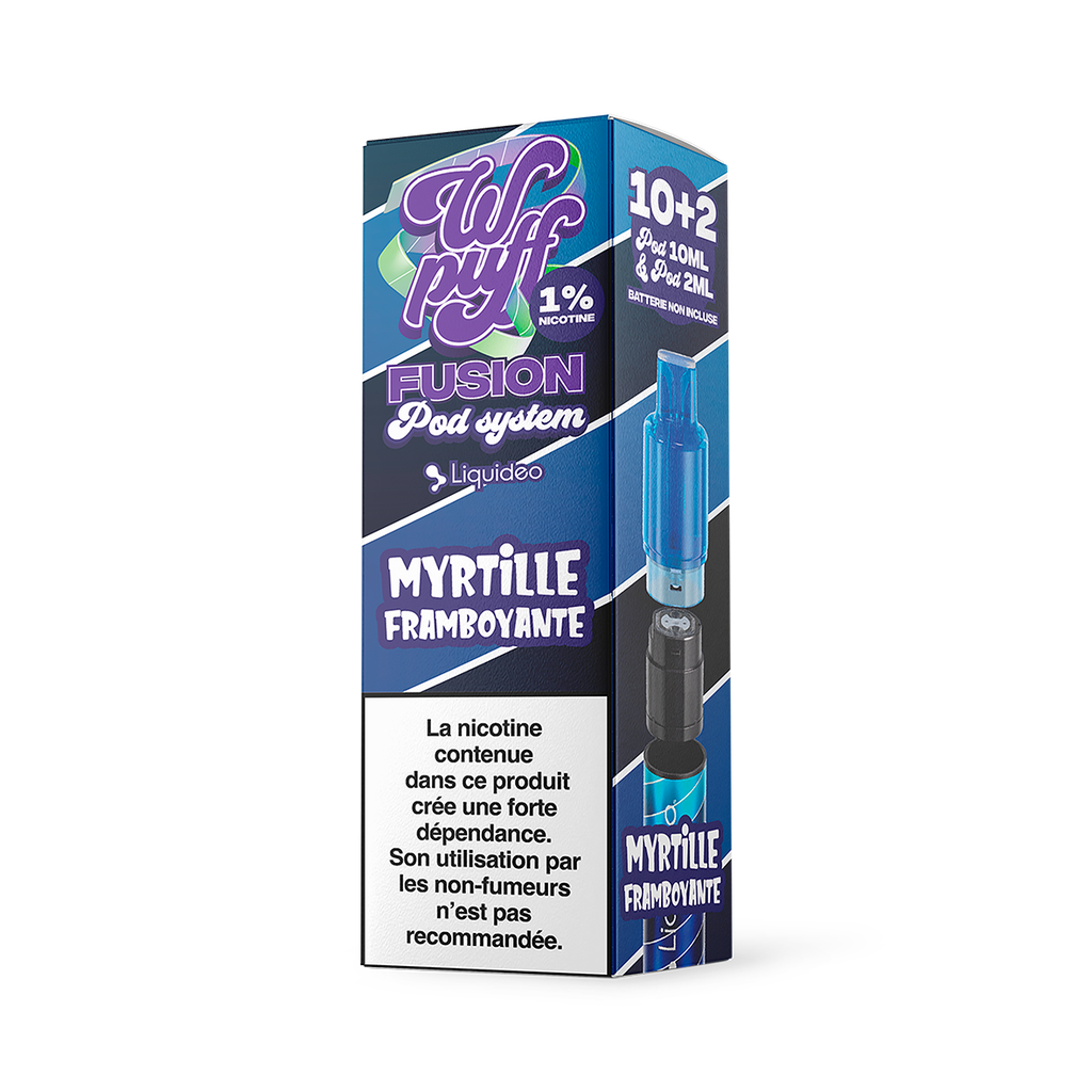 Fusion Pod System - 1 pod Myrtille Framboyante x10
